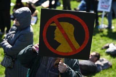 ABD'de milyonlarca kişi, Trump yönetimine karşı Krallara Hayır protestosu düzenledi