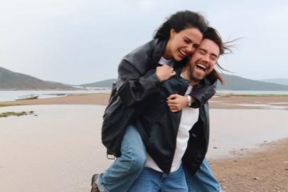 Aşk tam gaz devam ediyor! Murat Dalkılıç ve sevgilisi Özgü Kaya'dan yeni kare