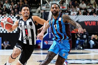 Beşiktaş GAİN geriden gelip son bölümde kazanmayı bildi... Beşiktaş GAİN - Trabzonspor maç sonucu 86-80