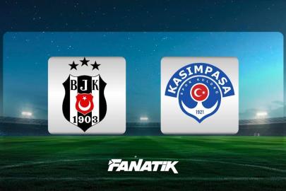 CANLI | Beşiktaş-Kasımpaşa maçı ne zaman saat kaçta hangi kanalda? (İlk 11'ler)