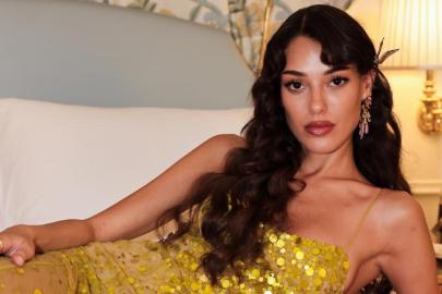 Dilan Çiçek Deniz, Oscar partisinde! Tarzına beğeni yağdı