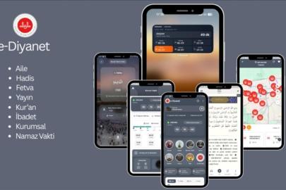 Diyanetin dijital uygulaması 1 milyondan fazla indirildi