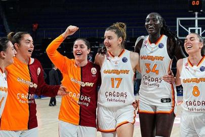 Galatasaray sahasında Basket Landes'i mağlup etti! Altılı Final'e yükseldi