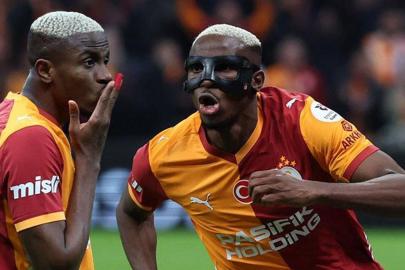 Galatasaray'ın süperstarı Victor Osimhen sahneye çıktı! Müthiş grafiğini sürdürdü
