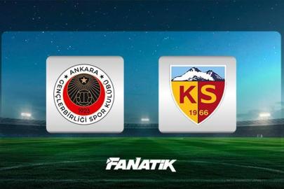 Gençlerbirliği-Kayserispor maçı ne zaman, saat kaçta, hangi kanalda canlı yayınlanacak? (Süper Lig)