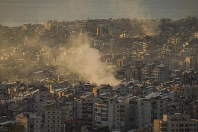 İşgalci İsrail, Beyrut'taki Dahiye bölgesine hava saldırısı düzenledi