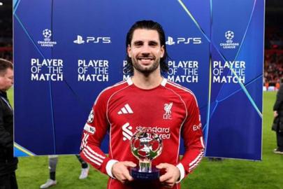 Liverpool - Galatasaray maçının adamı Dominik Szoboszlai seçildi