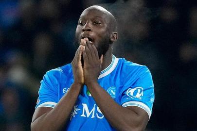 Napoli'de şok: Lukaku antrenmana çıkmadı