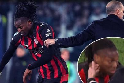 Rafael Leao'dan Massimiliano Allegri'ye şok! İtalya'da skandal hareket: Taraftarlar küplere bindi