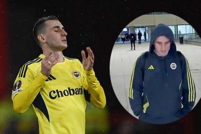 Tek başına ayrıldı! Fenerbahçe'nin yıldızı Kerem Aktürkoğlu'ndan maç sonu beklenmedik hareket