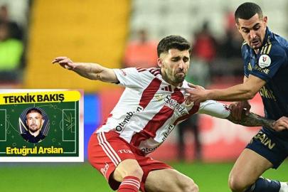 Teknik direktör Ertuğrul Arslan'dan Antalyaspor-Fenerbahçe maçına teknik bakış: 'Ezbersizliğin bedeli'