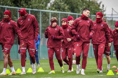 Trabzonspor, Başakşehir maçı hazırlıklarını sürdürdü