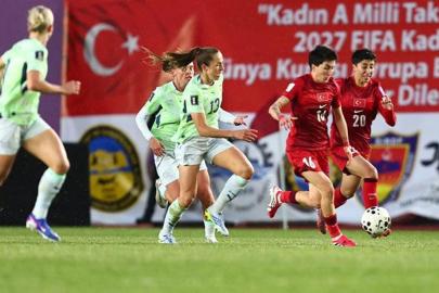 A Milli Kadın Futbol Takımı Sinop'ta liderle berabere kaldı... İsviçre - Türkiye maç sonucu 1-1