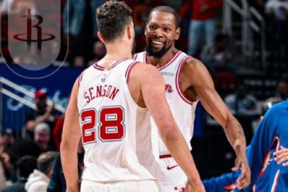 Alperen Şengün ve Kevin Durant, Rockets'ı taşıdı