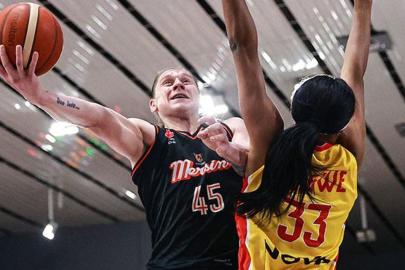 Atina'da zafer ÇBK Mersin'in! Şampiyonluk geliyor.. Athinaikos Qualco - ÇİMSA ÇBK Mersin maç sonucu 80-85