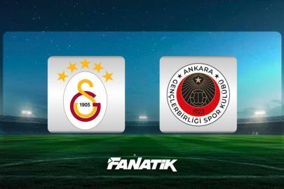 CANLI |Galatasaray - Gençlerbirliği maçı Canlı Anlatım - KGS - GB maçı kadrosu, skoru ve istatistikleri