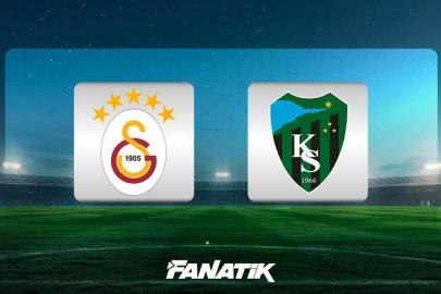CANLI| Galatasaray - Kocaelispor maçı Canlı Anlatım - GS KOCAELİ maçı kadroları, skoru ve istatistikleri (Süper Lig 29. hafta maçı)