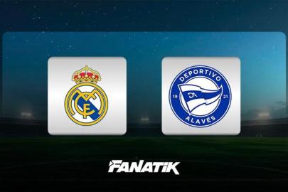 CANLI |Real Madrid-Alaves maçı ne zaman, saat kaçta, hangi kanalda canlı yayınlanacak?
