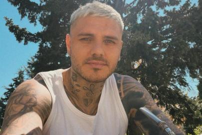Derbi yorgunluğu atıldı! Mauro Icardi Şile'de denize girdi