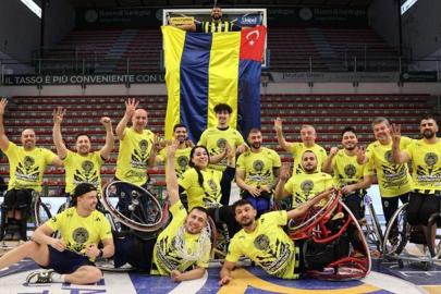 EuroCup finalinde Türk derbisi: Şampiyon Fenerbahçe (Tekerlekli Sandalye Basketbol)