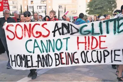 Eurovision yerine Filistin filmlerini ekrana getirecek