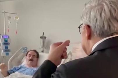 Hastanede tedavi gören İbrahim Tatlıses'ten yeni görüntü: Türkü söyledi