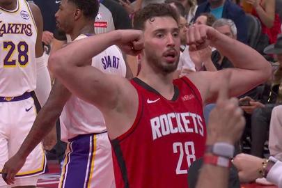 Houston Rockets, Alperen Şengün'ün 19 sayı attığı maçta Lakers'ı yendi