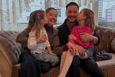 İkizlerin doğum günü için Pelin Akil ve Anıl Altan bir arada