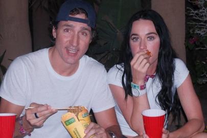 Justin Trudeau ve Katy Perry çifti müzik festivalinde görüntülendi