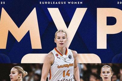 Kadınlar Euroleague'de sezonun MVP'si Galatasaray'dan Dorka Juhasz