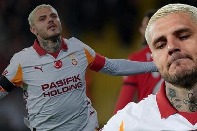 Ve Mauro Icardi, 7 maç sonra yine sahnede! Galatasaray'ın yıldızı soyunma odasından gol attı...