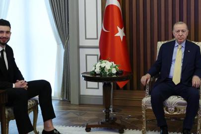 Alperen Şengün'den Cumhurbaşkanı Recep Tayyip Erdoğan'a ziyaret