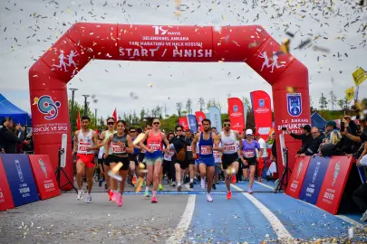 Ankara ATA Çiftliği’nde binlerce sporcu koştu