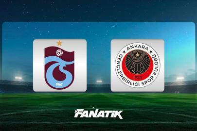 CANLI | Trabzonspor - Gençlerbirliği maçı Canlı Anlatım - TS - G.BİRLİĞİ maçı kadrosu, skoru ve istatistikleri