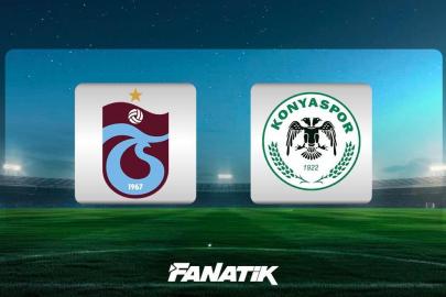 CANLI| Trabzonspor - Konyaspor maçı ne zaman, saat kaçta, hangi kanalda? (İlk 11'ler)