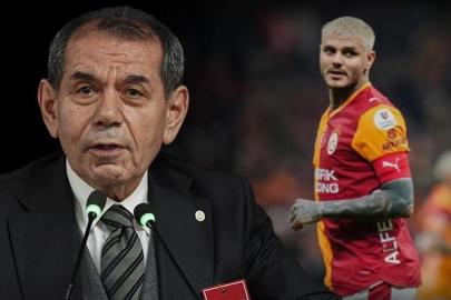 Galatasaray'dan resmi Mauro Icardi açıklaması! Dursun Özbek: Kendisine teşekkür ediyorum