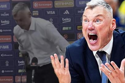 Jasikevicius kendine hakim olamadı, basın toplantısını terk etti 'Saygısızca!'
