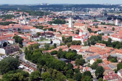 Litvanya'nın başkenti Vilnius'ta görülen şüpheli İHA paniğe neden oldu