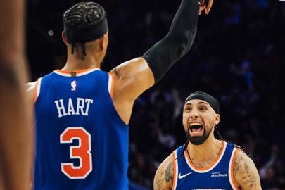 NBA'de 76ers'ı süpüren Knicks, konferans finaline çıkt