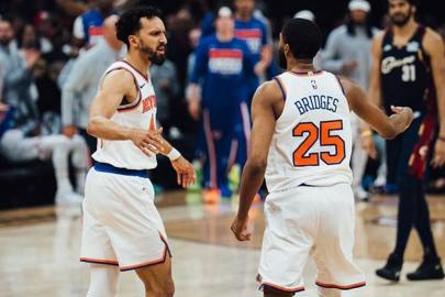 NBA'de Cavaliers'ı yenen Knicks, seride 3-0 öne geçti