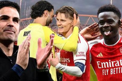 ŞAMPİYON ARSENAL! 22 yıllık Premier Lig hasreti sona erdi
