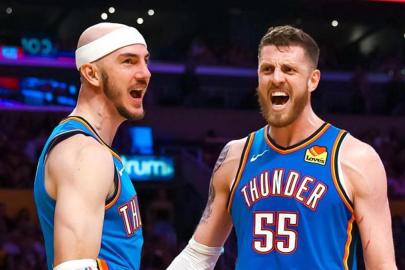 Thunder, Lakers'ı sahadan sildi