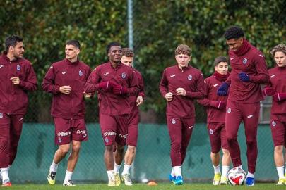Trabzonspor derbinin hazırlıklarına başladı