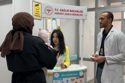 Yüksekova’da "sessiz tehlike" mesaisi: Her 100 kişiden biri risk altında