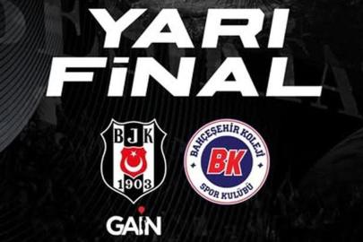 Beşiktaş GAİN - Bahçeşehir Koleji maçı ne zaman, saat kaçta, hangi kanalda? (YARI FİNAL SERİSİ İLK MAÇ)