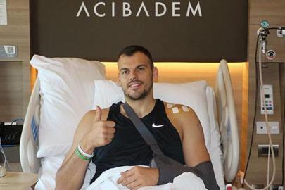 Beşiktaş Gain'de Zizic ameliyat edildi