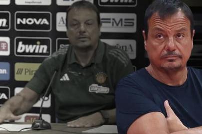 Ergin Ataman masayı yumrukladı toplantıyı terk etti 'Siz Yunanlıların da...'