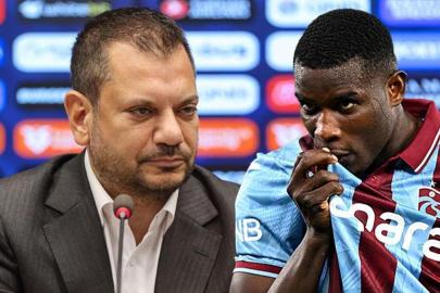 Trabzonspor Başkanı Ertuğrul Doğan'dan Paul Onuachu için transfer açıklaması: '20 milyonu reddettik'