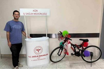 Ağrıda sağlıklı yaşam hamlesi: ’’Sigarayı bırak, Bisikleti kap’’