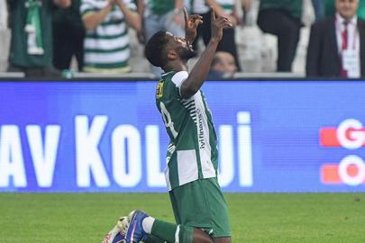 Bursaspor'dan 4 gollü galibiyet! Iheanacho şov sürüyor...